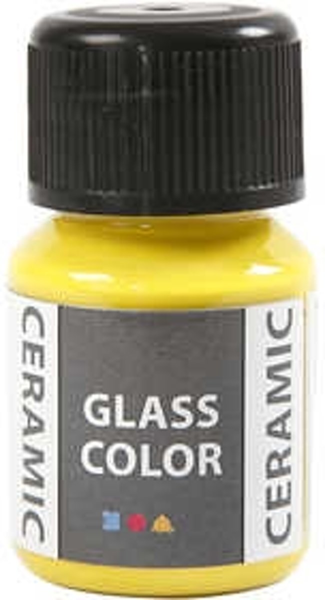 Glass Color Ceramic, citroengeel, 35ml [HOB-33357]